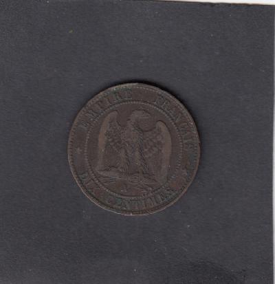 Beschrijving: 10 Centimes NAPOLEON III